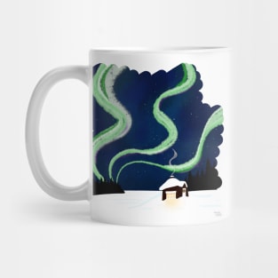 Romantic cottage in Lapland Mug